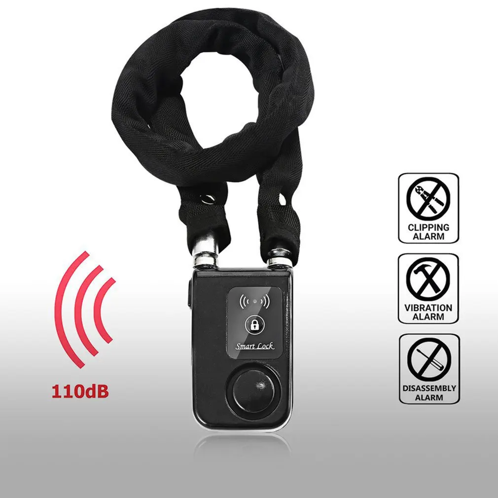 

Smart Lock Scooter Own Electric Vehicle Anti-theft Alarm Password Lock Intelligent Wireless Keyless Glass Door Chain Lock