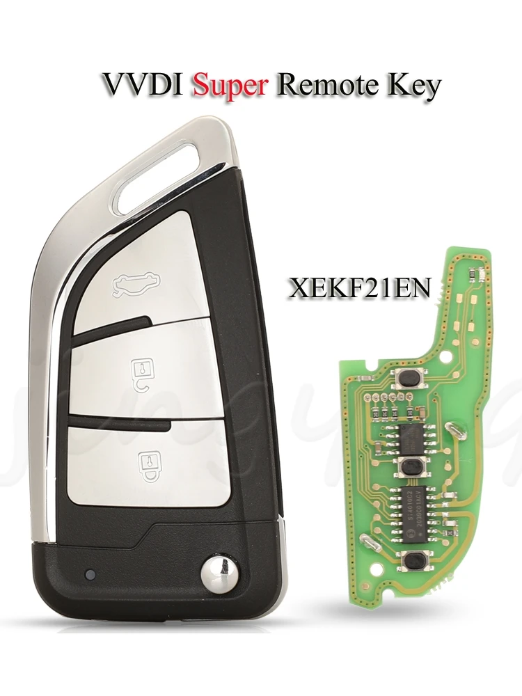 Супер пульт дистанционного управления jingyuqin XEKF21EN VVDI с чипом XT27 XT27A66 для