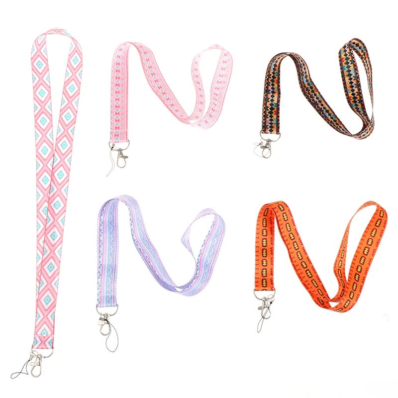 

New Bohemian Style Lanyards for Keychain ID Card Pass Phone USB Badge Hang Rope