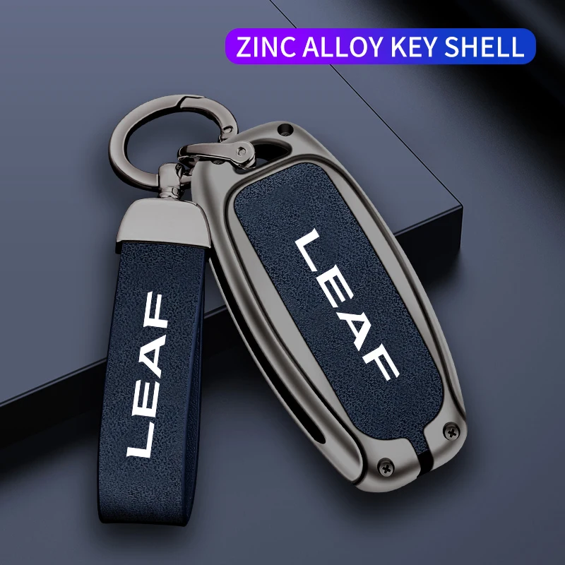 

Zinc Alloy Car Key Cover Men Women Upscale Keychain Case For Nissan Leaf