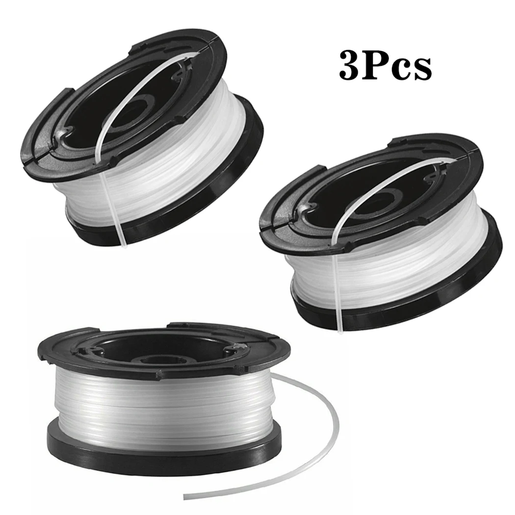 

3 шт. катушка триммера для Black & Decker A6481 ST 4525 6600 7000 7200 7200-CA 7500 7700 7701 STC1820 STC1820PC, сменная деталь