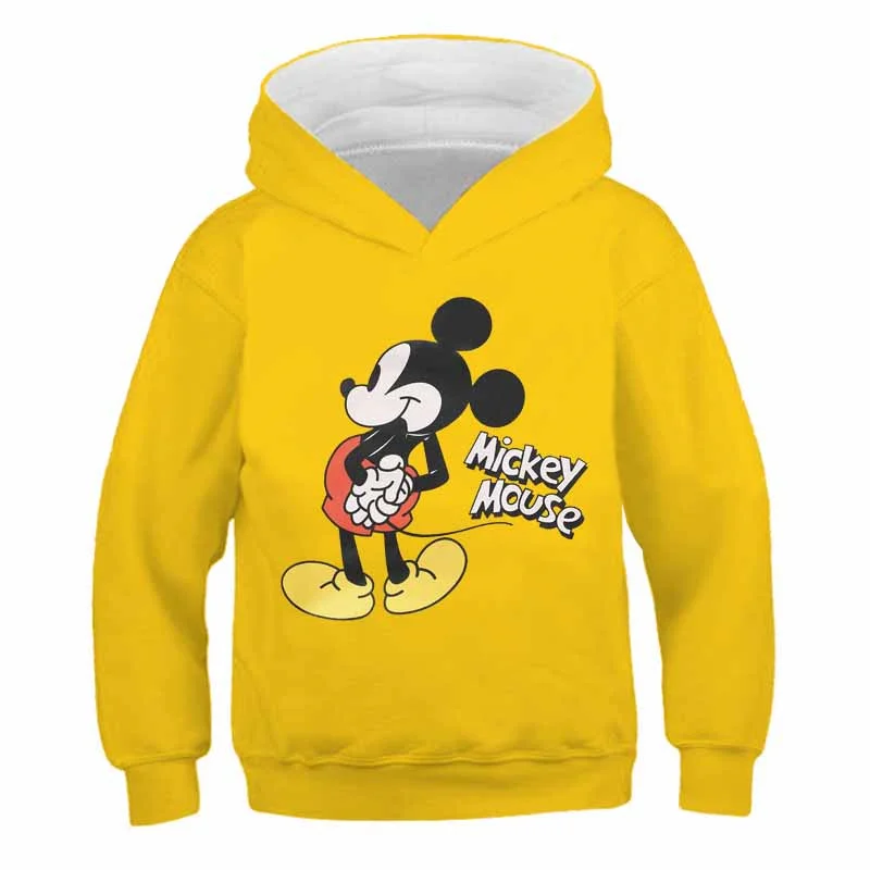 

Mickey Mouse and Minnie Mouse Kids Children Hoodies Autumn Winter Fashion Boys Sweatshirts Girls Boys Clothes 1-14Years