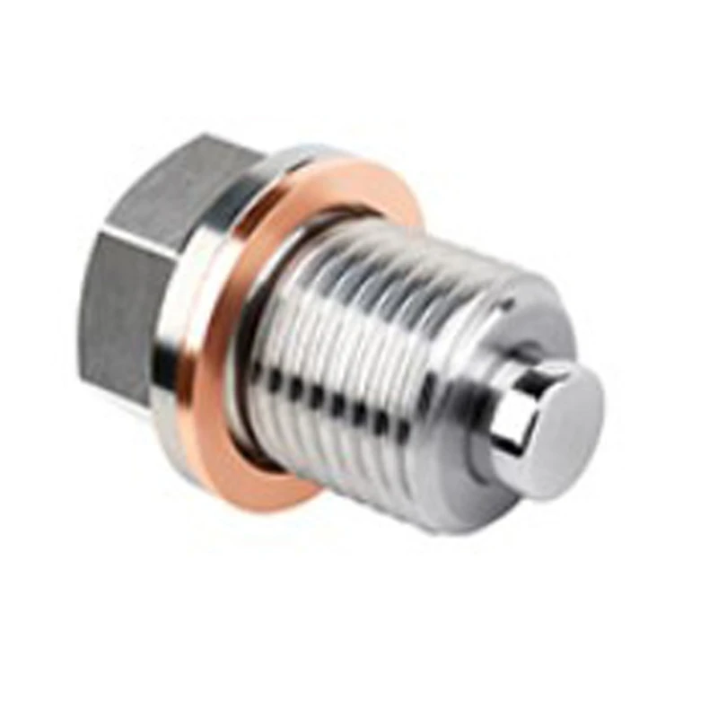 

M12x1,25/M14x1,5/M16x1,5 Магнитная пробка для слива масла Сливной болт масляного поддона с шайбой Автоматическая замена пробки