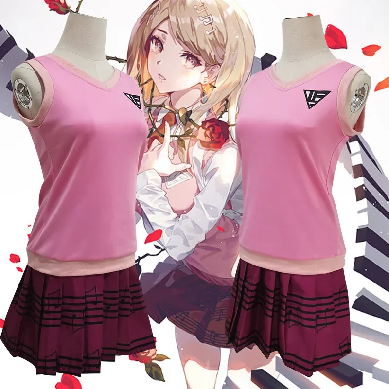 Костюм для косплея Kaede Akamatsu из аниме Danganronpa V3: Killing Harmony