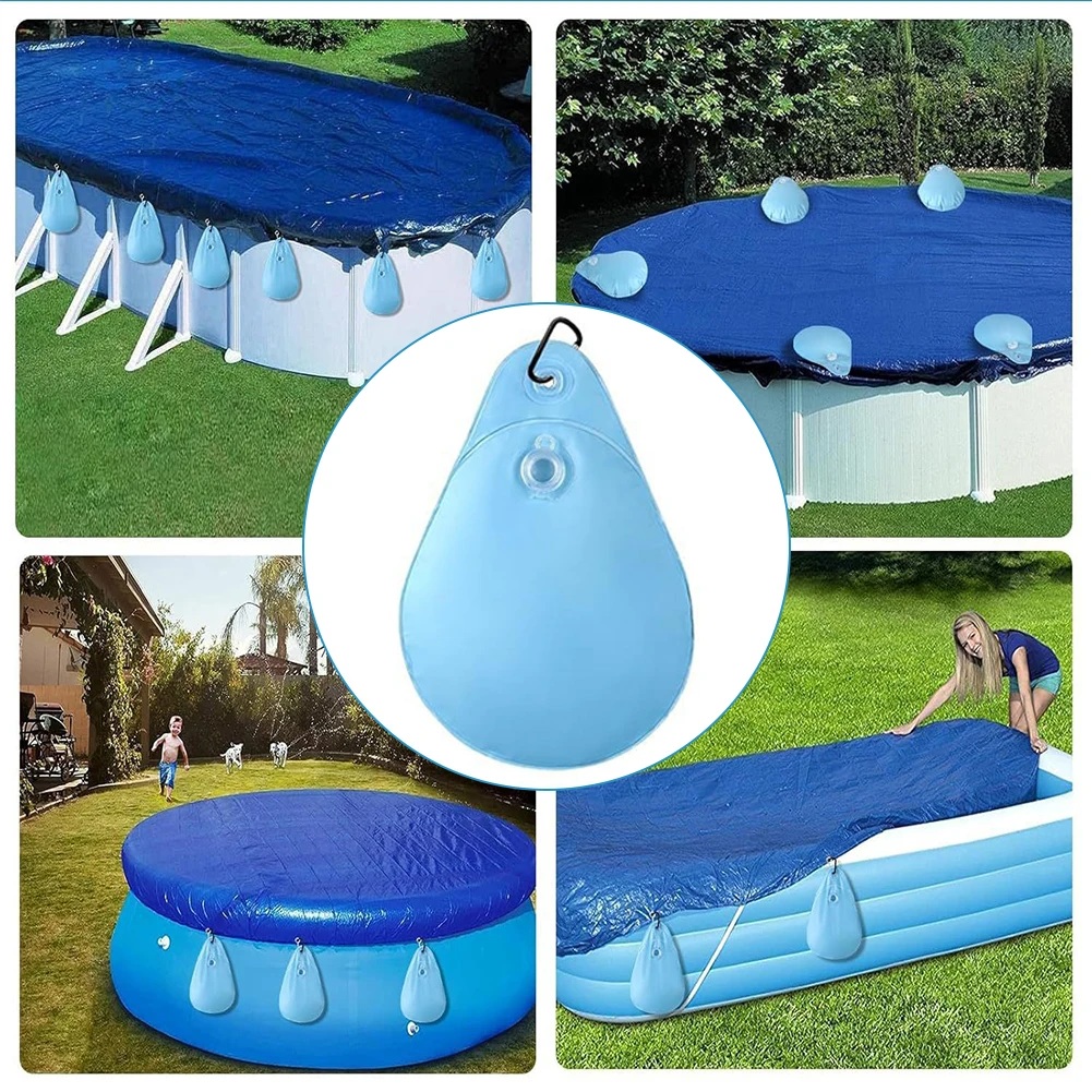 8-упаковочные гири для покрытия бассейна толстые ПВХ подвесная сумка