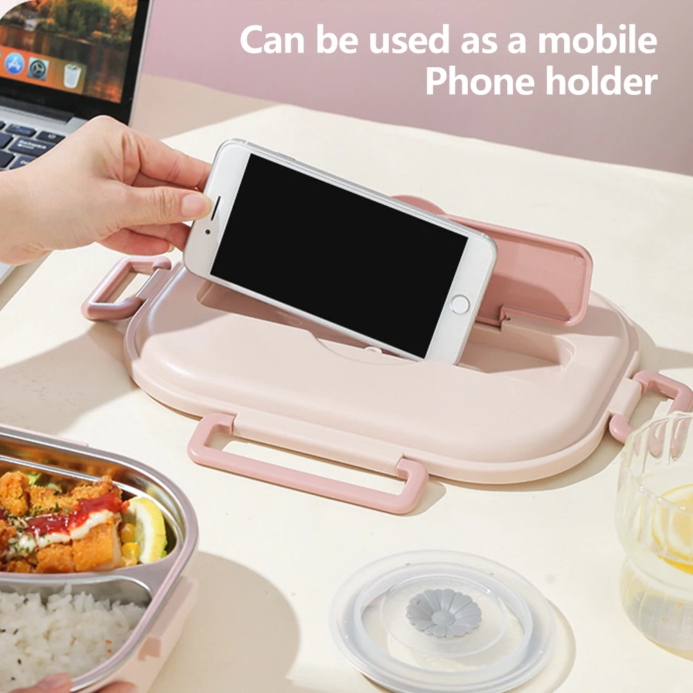 Новый Симпатичный контейнер для микроволновой печи Bento детей фотоконтейнер с