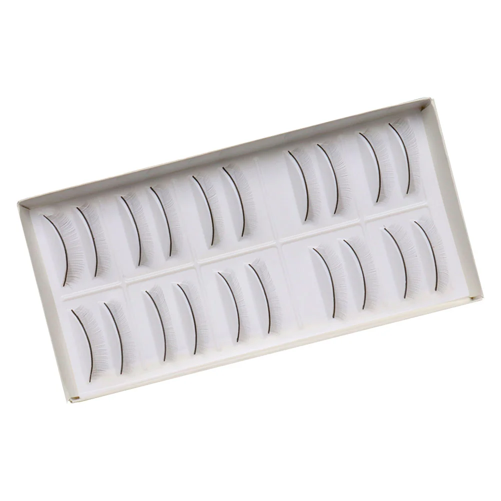 

Eyelashes Eyelash Fake Practice Lashes Training Lash False Supplies Makeup Extensions Natural Cluster Hair Strips