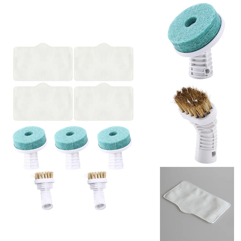 

Mop For Deerma Steam Mop Cleaner ZQ610 ZQ600 Steam Mopping Wiper & 1X Brush Head Attachment Mold Dust Removal Heads