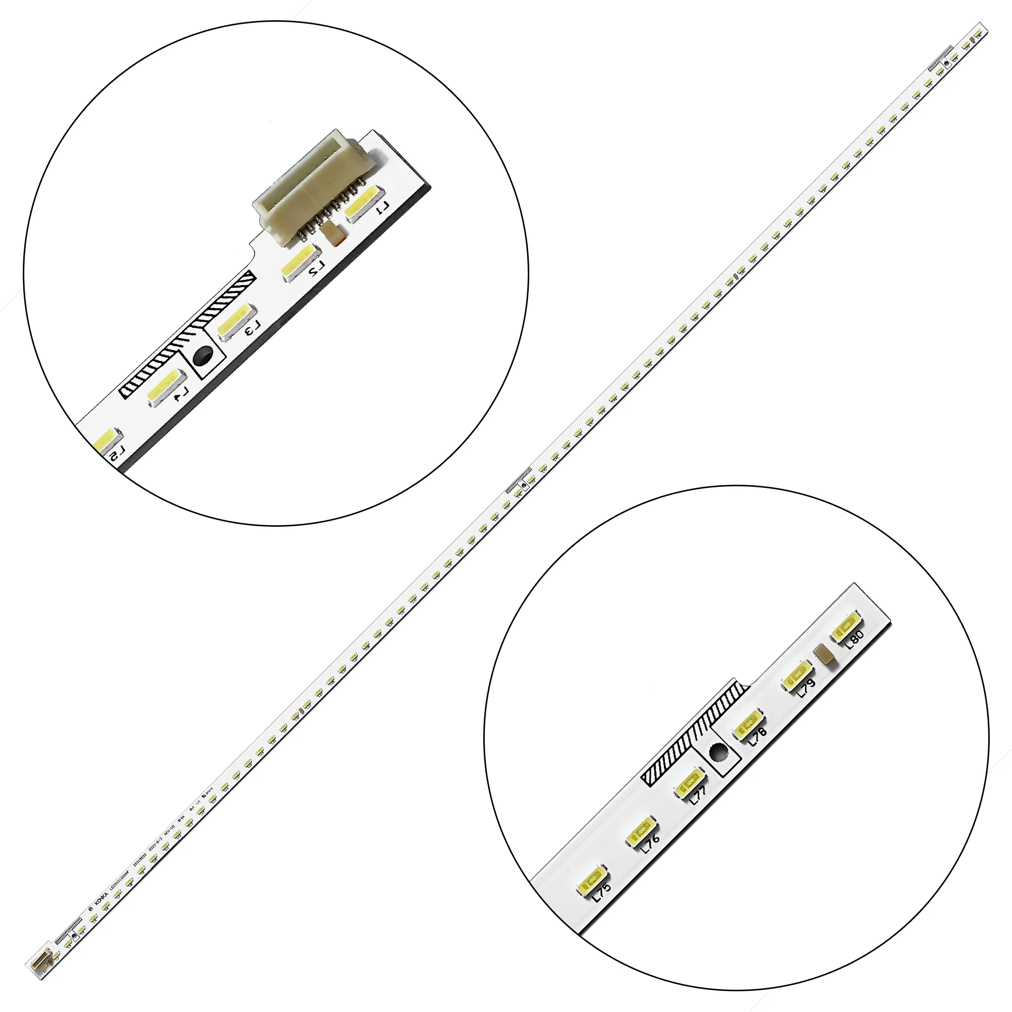 

Original 80LED strip Circuits 35018797 35019589 3520015 KPL+490B1LED1 37024855 FOR LED49T16A LED50R5600PF LED50X1200AF