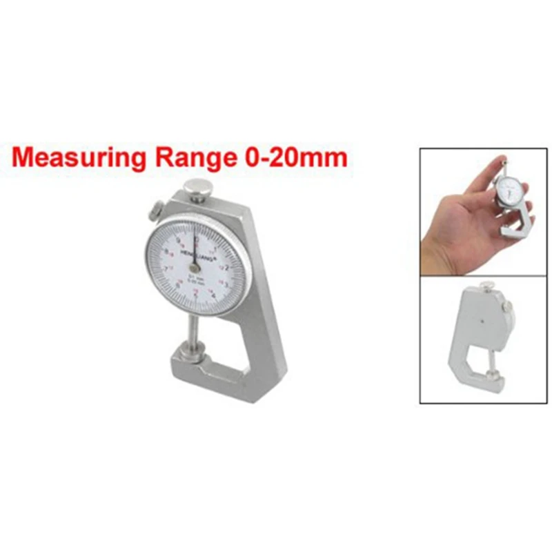 

2X Pocket Thickness Measurement Gauge Gage Tool 0 To 20Mm