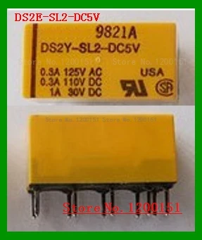 5 шт./лот DS2Y DS2Y-SL2-DC5V DC 5V DS2Y-SL2-DC12V DC 12V DS2Y-SL2-DC24V DC 24V реле DIP-10