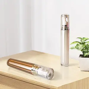 20ML Stainless Steel Rollerball Essential Oil Bottles Portable Acrylic Eye Cream Massage Bottle Travel Refillable Container