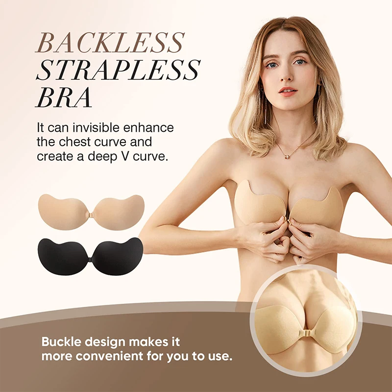 

Sexy Sticky Bra Nipple Stickers Gather Invisible Breast Lift Tape Silicone Bra Nipple Cover Pad Chest Sticker Mango Cheststicker