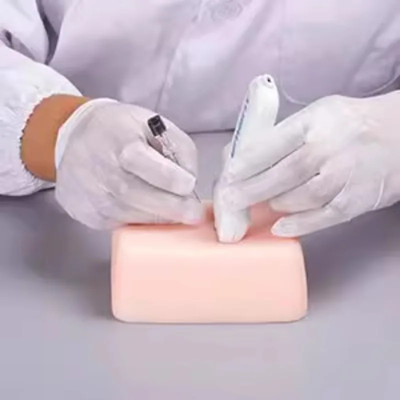 Ультразвуковая модель щитовидной железы тонкая игла для прокола биопсии УЗИ