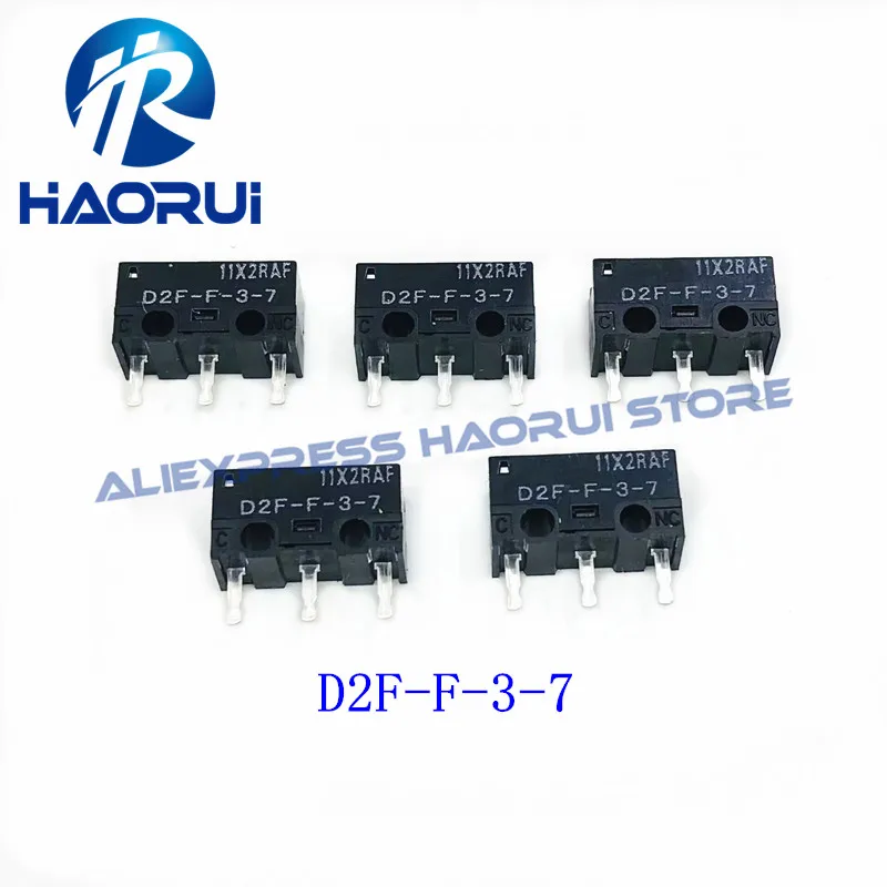 10 шт., микропереключатель мыши D2F для Sensei310 g305 G602 G903