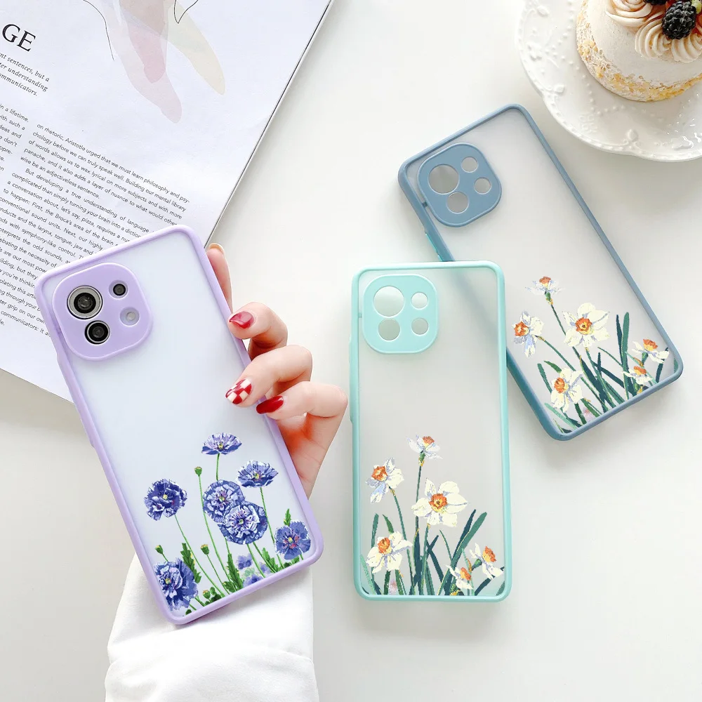 

Case For Oppo Reno 4 Pro Lavender Flowe Cover Oppo A9 A5 A8 A31 A53 2020 A92S F11 A72 A7 A5S A12 A7N AX7 A54 A32 A33 A52 A72 A92