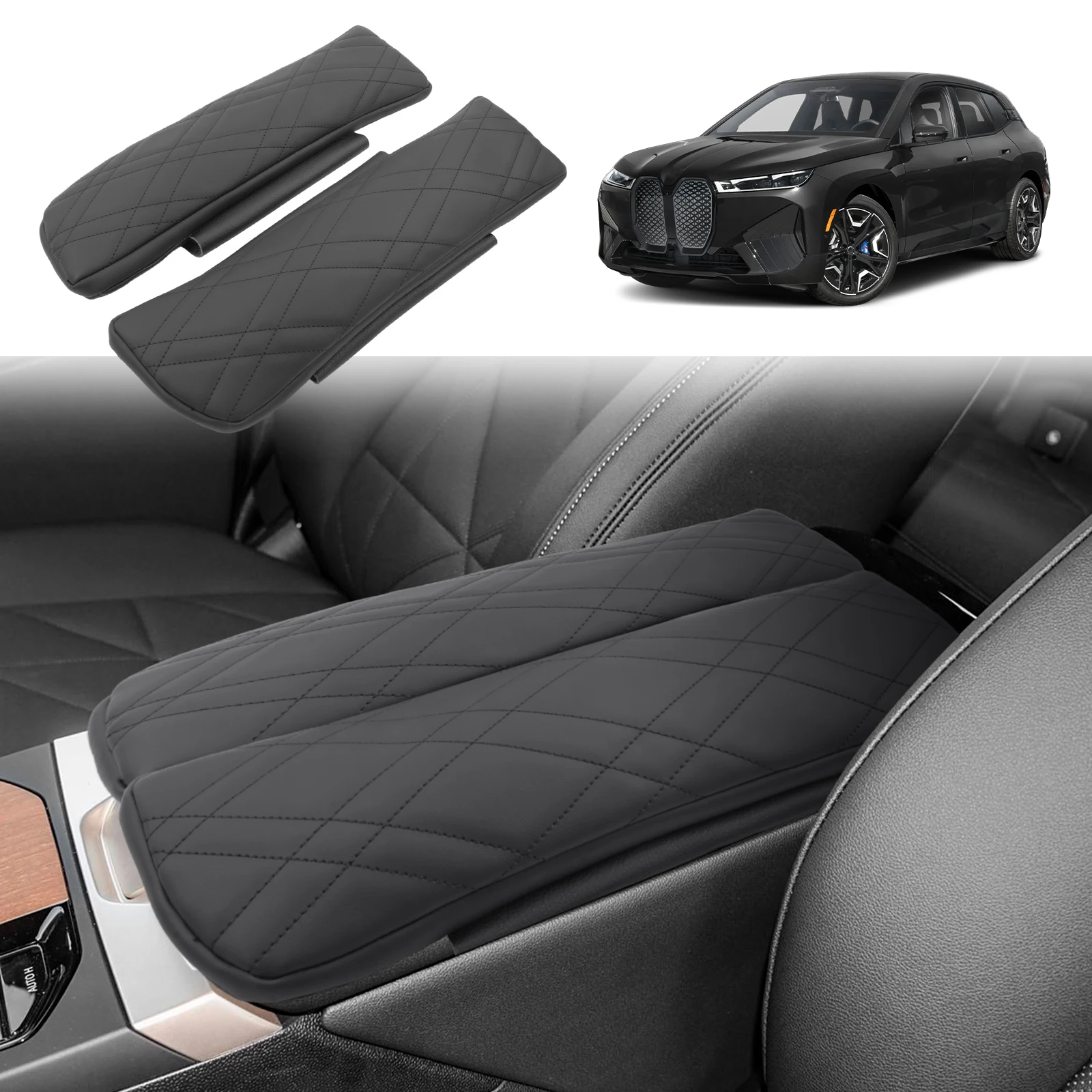 

RUIYA автомобиль центрального управления подлокотник Pad для BMW iX I20 Elektro EV 2022 2023 2024 2025 Авто интерьер BMW iX I20 2025 аксессуары