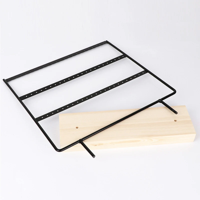 Earring Holder 3-Tier Ear Stud Holder Earring Stand Display Rack Earrings Earrings Necklace Display Holder Hanger Rack стен
