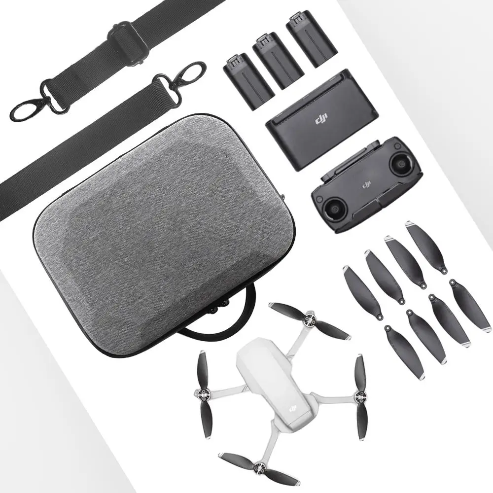

For Dji Mavic Mini 2 Case Carrying Bag Remote Controller Storage Bag Portable Storage Shockproof Shell For Mavic Mini2 Accessory