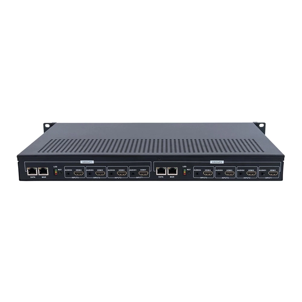 

H264 H265 Encoder 8 Channels HDMI IPTV Encoder FHD 1080P Video Encoder For YouTube, Twich Live Streaming