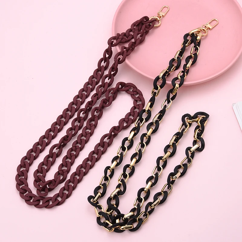 

Fashion Long Size Acrylic Beaded Mobile Phone Chain Hanging Neck Cellphone Chain Anti-Lost Telephone Lanyard Strap Jewelry