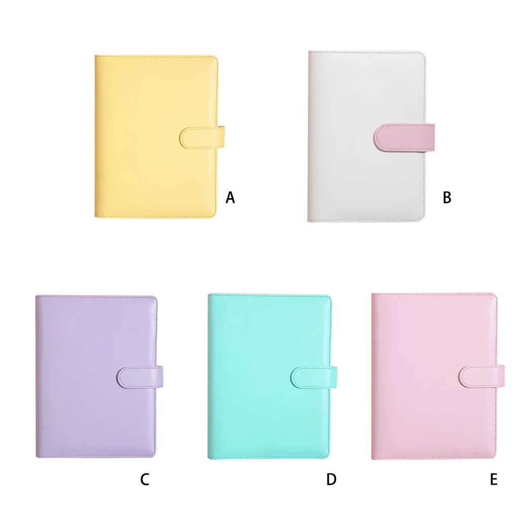 

A5 PU Planner Agenda Budget Loose-leaf Binder Shell Scrapbooking Green