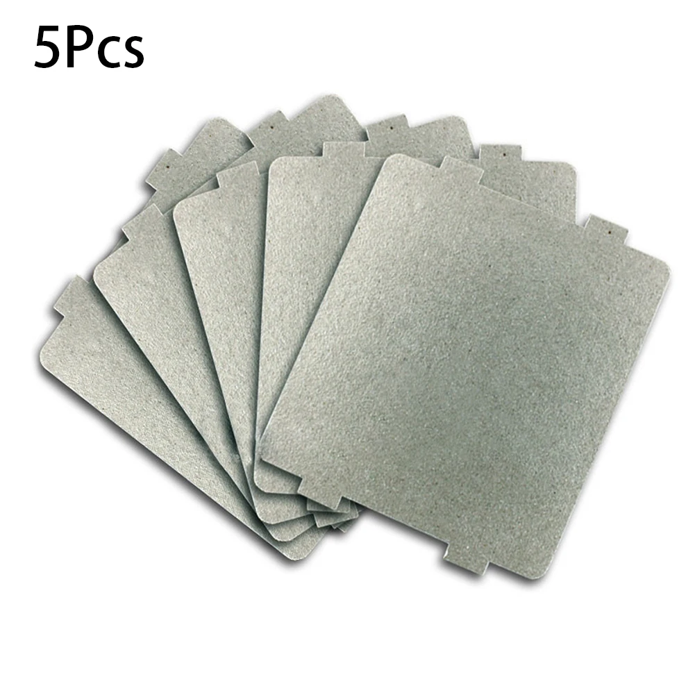 

1/5 Pcs Microwave Oven Mica Sheet Universal 9.9cm*10.8cm Wave Guide Waveguide Cover Sheet Plates Kitchen Tool