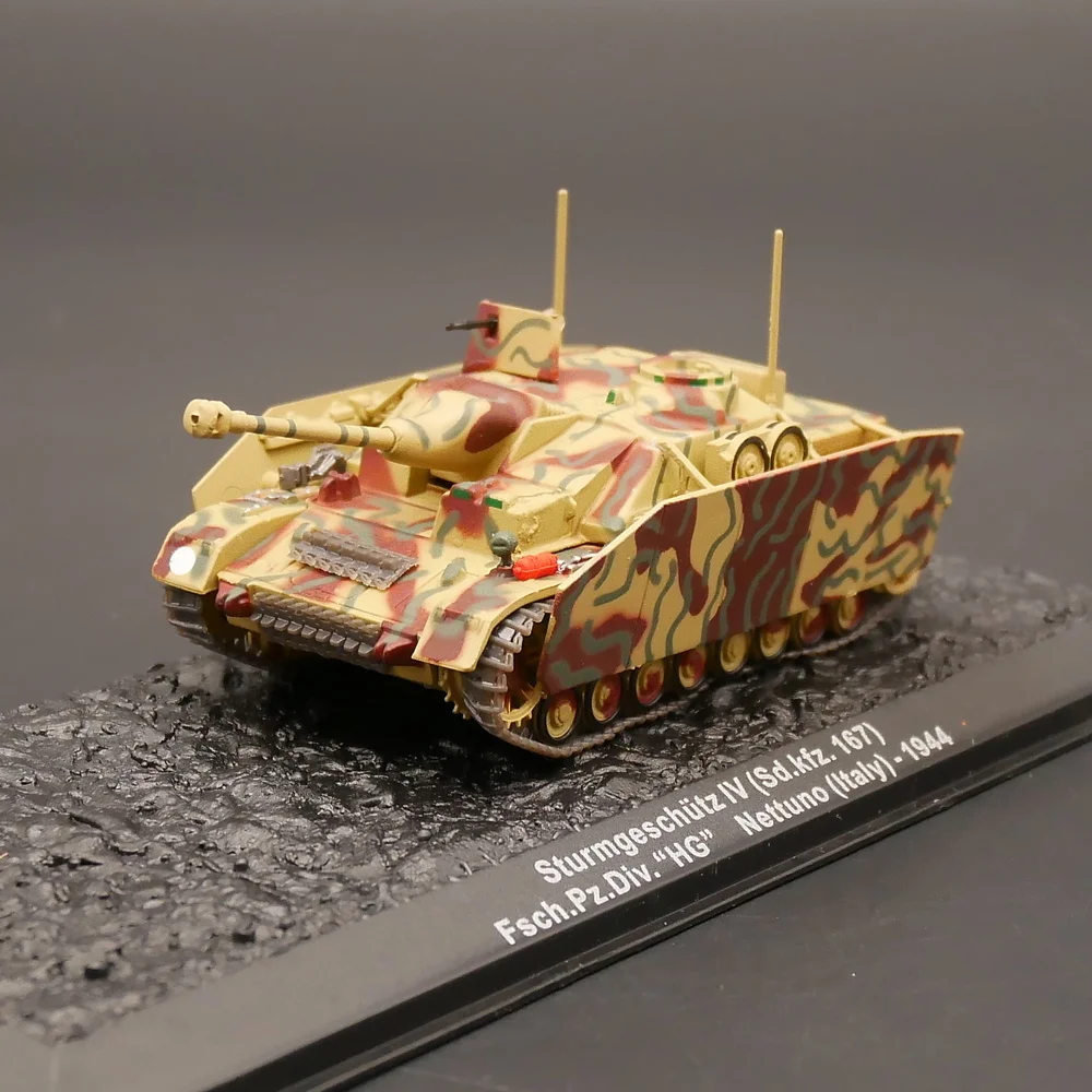 

ixo 1:72 sturmgeschutz IV World War II German No. 4 assault gun self-propelled howitzer armored vehicle