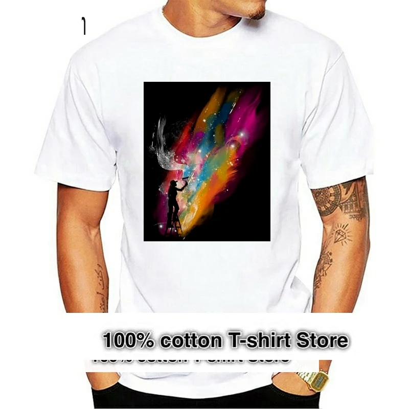 

New Printed Funny Creative Space Men's T-Shirt women's tshirt