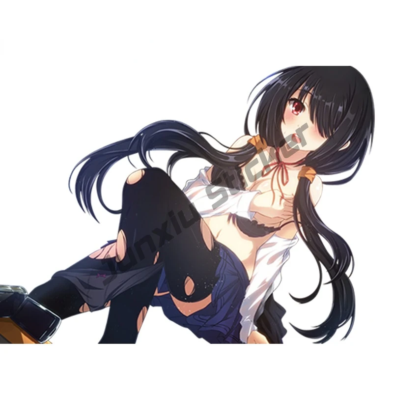 

3D Car Sticker Car Styling Sexy Beauty Cartoon Anime Decal for Window Bumper Camper Yacht Scratch-Proof Accessories PVC13x9cm