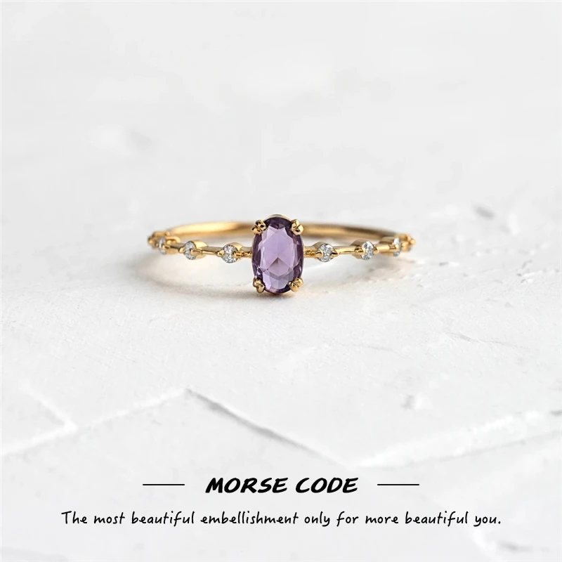 

MC 925 Sterling Silver Rings For Women Girls Authentic S925 Bohemia Colorful Zircon Finger Ring Thin leaf Anillos Fine Jewelry