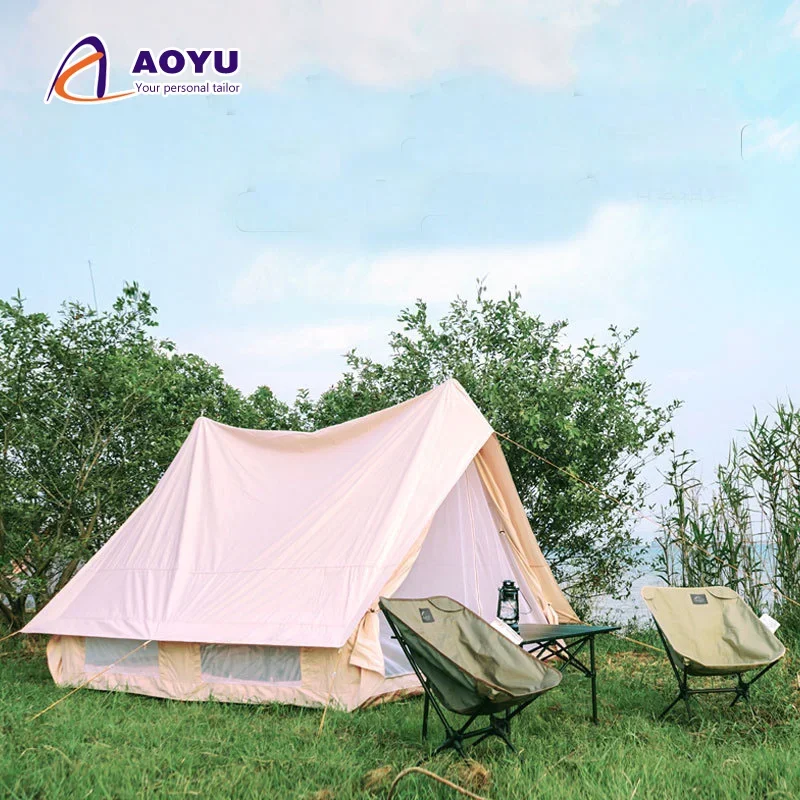 AOYU высокое качество 5 м 2 двери 4-6 человек водонепроницаемые парусиновые