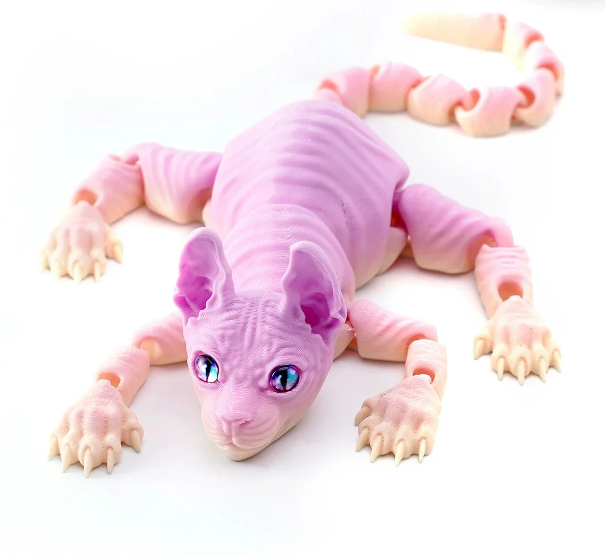 

Реалистичная шарнирная фигурка кошки сфинкса DAY DAY FUN