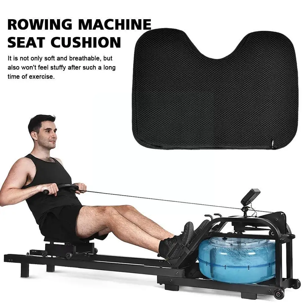 2023 Resistance Rowing Machine Cushion Memory Foam Seat Foam Washable Washable Super Memory Non-slip G2M1