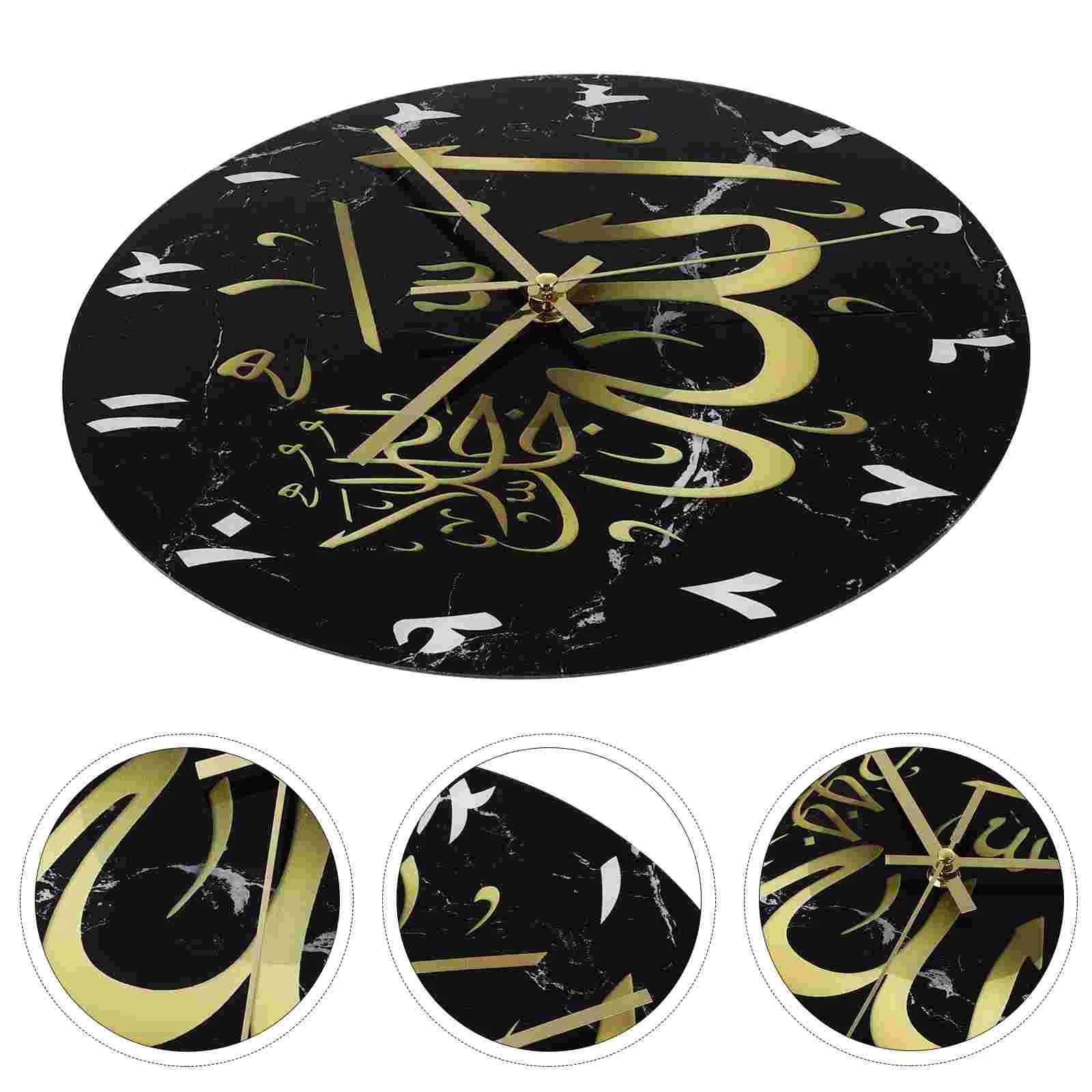 

Wall Clock Prime Useful Practical Mute Clock Wall Clock Decor Decorative Wall Clock for Office Gift