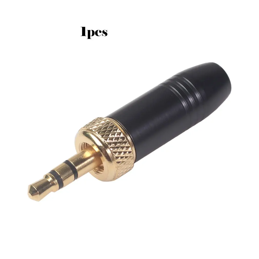 

Welding Machine Plug Stereo Solder Plug All-metal Female 3.5MM Stereo Plug With Internal M6 Thread For Wireless Microphone
