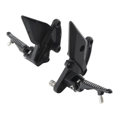Мотоциклетные матовые черные подножки для Kawasaki Z1000 ZR1000 2010-2021 2011 2012 2013 2014