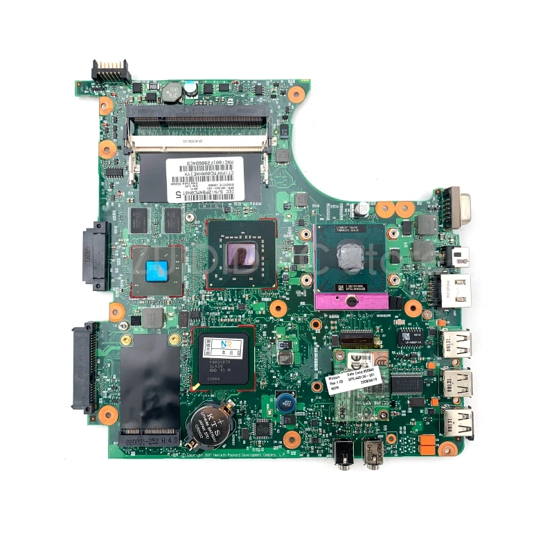 Оригинальная материнская плата ZUIDID для ноутбука HP Compaq 6820s 481543-001 481543-501 481543-601 DDR3