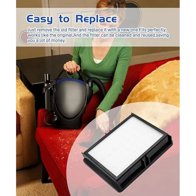 2 шт. HF1000 HEPA-фильтры для пылесосов Oreck Buster BB1000/BB1100 сменные вакуумные фильтры