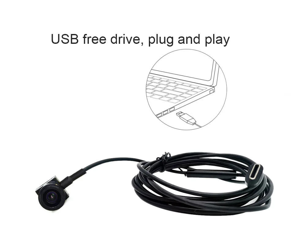 Full HD 1080P 720P USB камера с нулевым искажением широкоугольная мини USB2.0 Type-C /OTG Micro