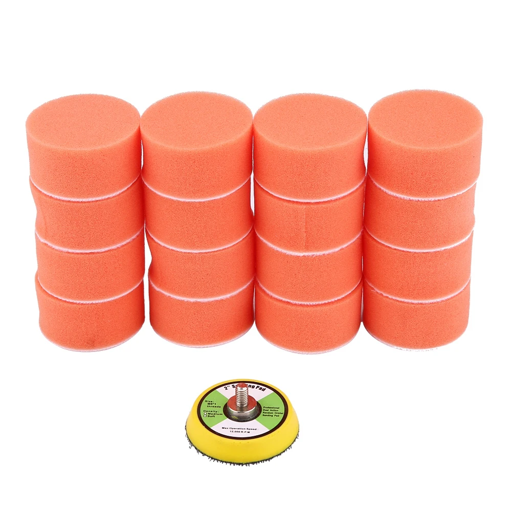 

17Pcs 2inch Sponge Buffing Polishing Pad Kit for Car Polisher Polishing Pad