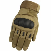 convenient velcro tactical gloves army paintball airsoft shooting combat mittens long hard knuckle full finger military gloves