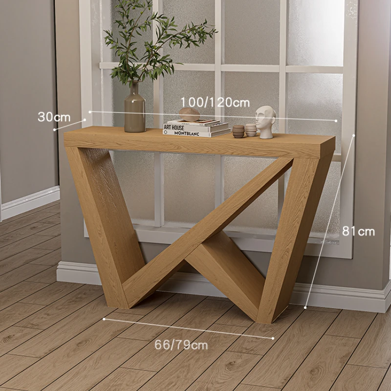 

Креативные столы, стол для гостиной, очень узкий, Скандинавский современный минималистичный входной шкаф в стиле Ins, Настенная Настройка