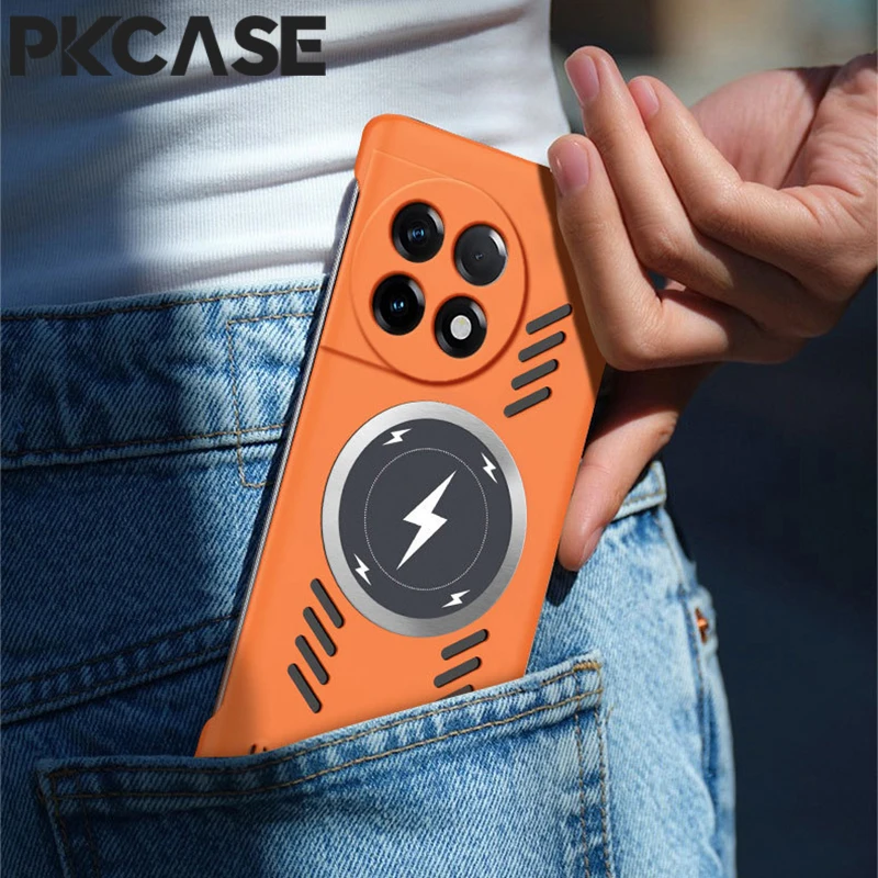 Фото Чехол для телефона PKCASE с магнитным рассеиванием тепла для One Plus 13T 13R 13 12R 12 11R 11 10T 10R 10 Ace 5 Ultra 3 2 Pro Nord CE4 Cover №3