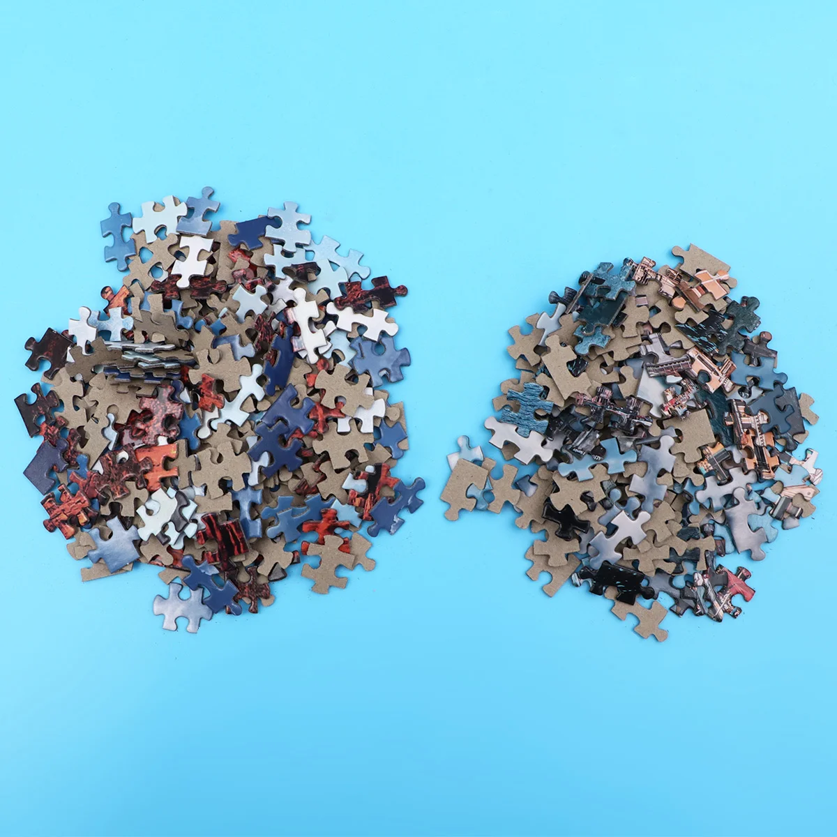 

500pcs in 2 Sets Adults Jigsaw High Challenge Puzzles Creative Jigsaw Funny Teenagers Puzzle (1pc Monument, 1pc Venice)