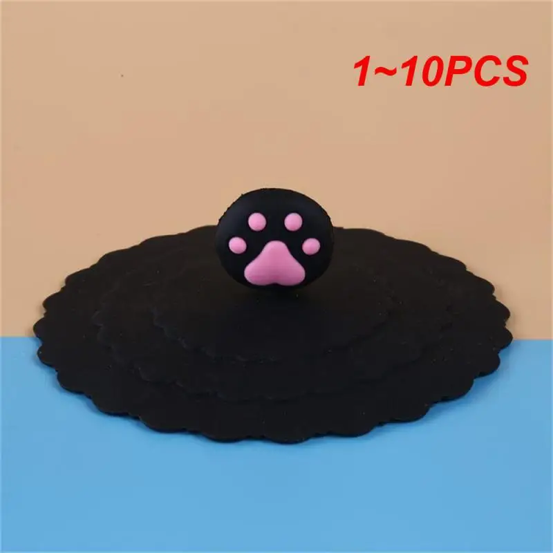 

1~10PCS 10cm Cartoon Cute Silicone Cup Cover Heat-resistant Leak Proof Sealed Lids Dustproof Cup Cover Tea Coffee Lids