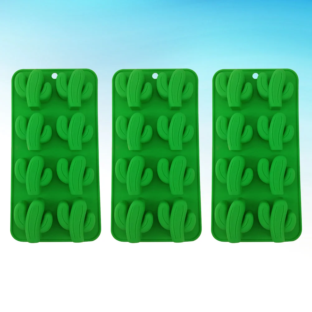 

Mold Silicone Cake Soap Diy Chocolate Molds Candy Moulds Ice Cacti Fondant Cube Pastry Hawaiian Cookie Baking Tropical Nonstick