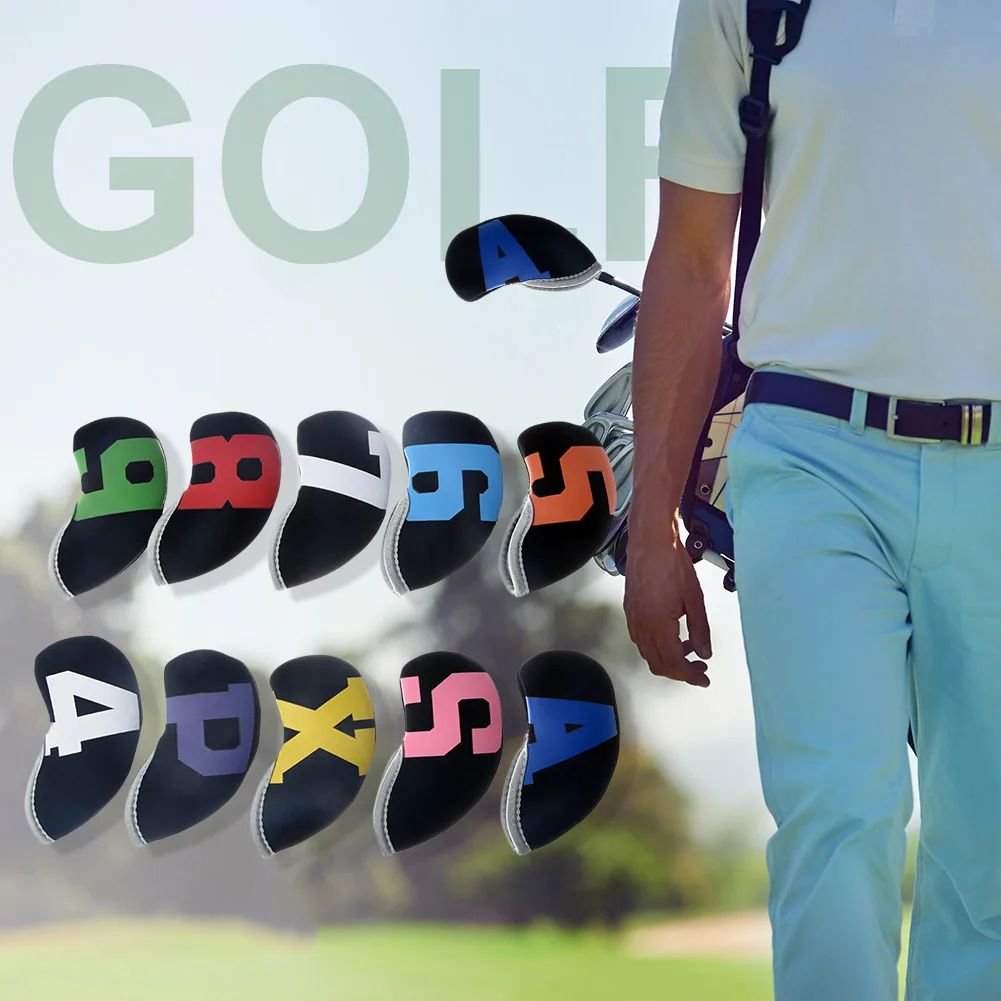 

10 шт., Защитные чехлы для гольфа