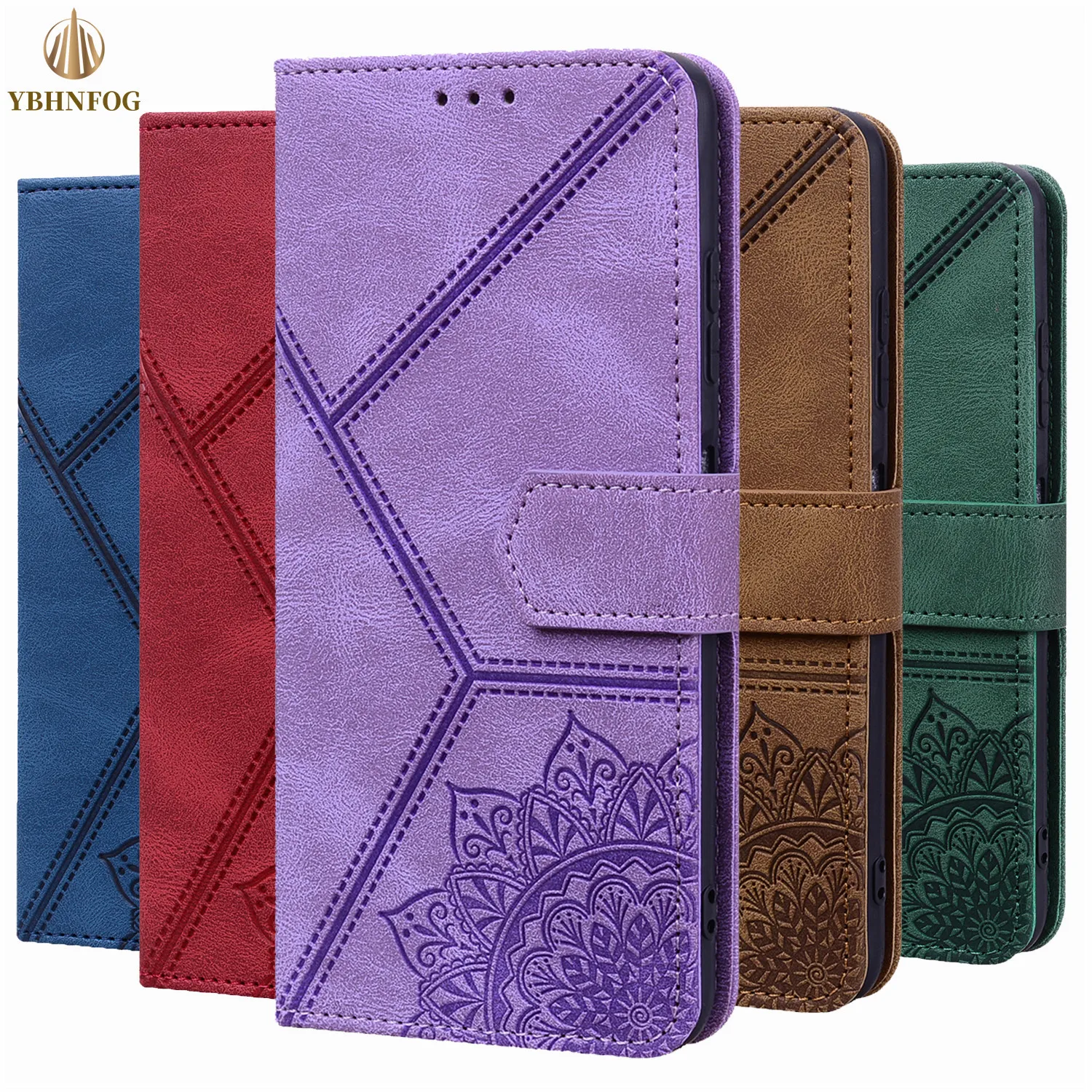 

Luxury PU Leather Wallet Case For Samsung Galaxy S20 FE S21 S22 Plus Note 20 Ultra Holder Card Slot Flip Stand Phone Cover Coque