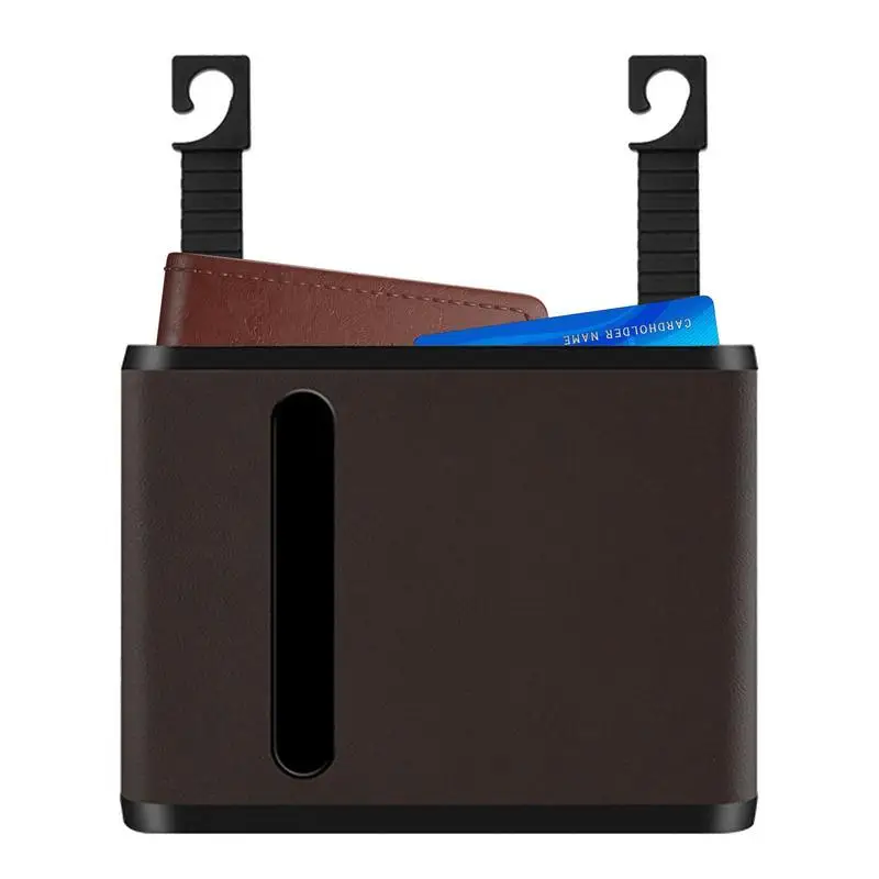 

Car Back Seat Storage Box Universal PU Leather Car Back Seat Organizer Large Capacity Waterproof Car Seat Organizer For Kids &